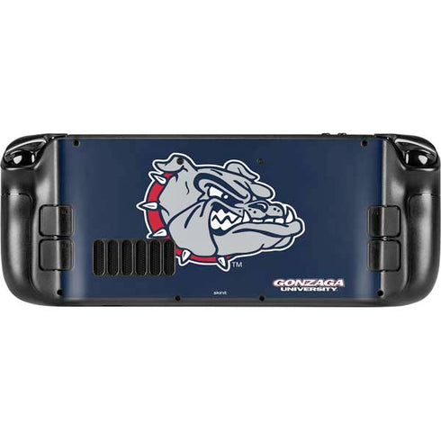 Gonzaga University Bulldog Logo Steam Deck Handheld Gaming Computer Skin